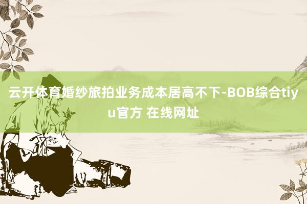 云开体育婚纱旅拍业务成本居高不下-BOB综合tiyu官方 在线网址